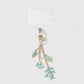 Keypus - Seaweed Motif Alloy Chain Pendant Keychain