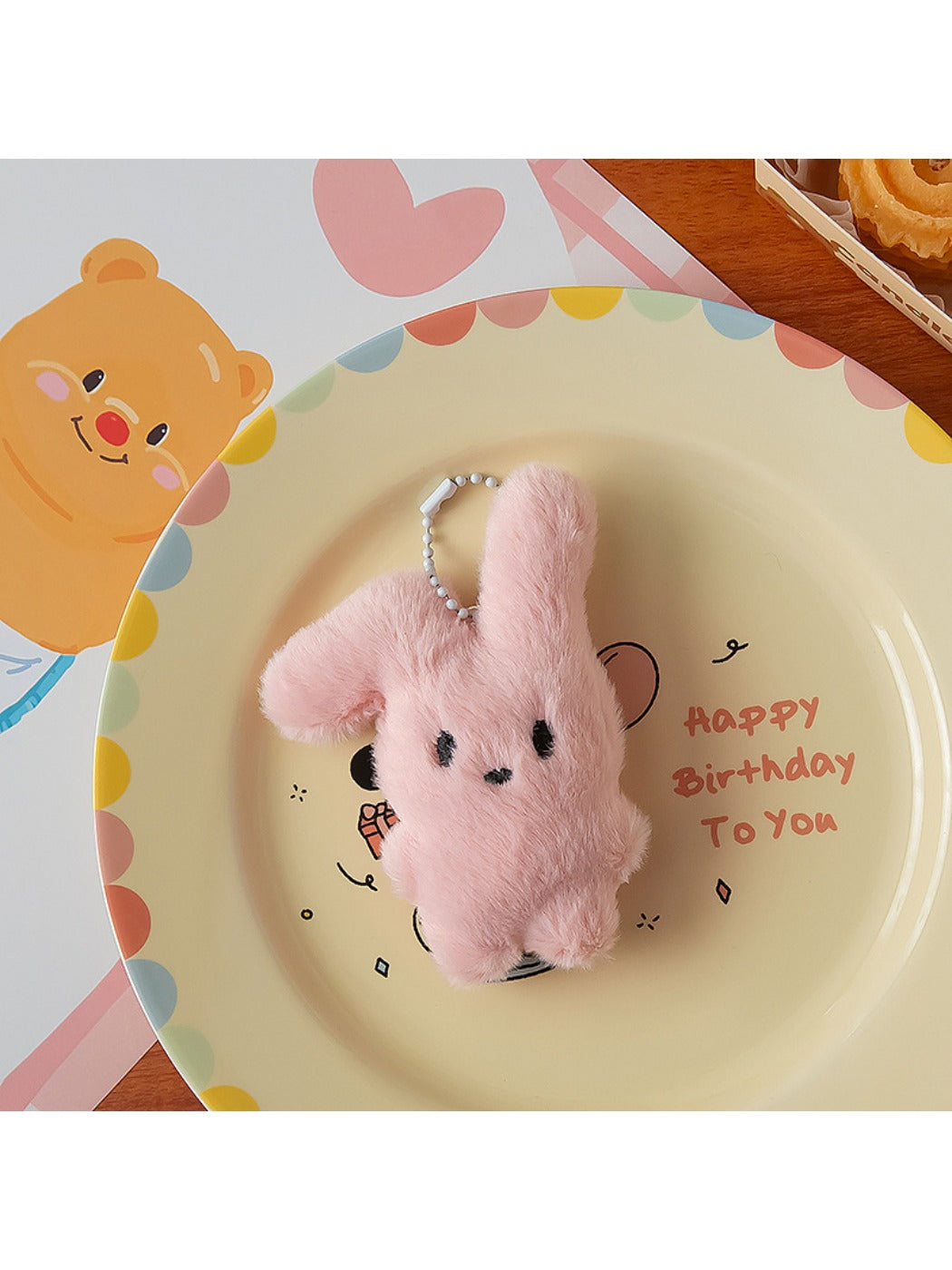 Keypus - Cute Bunny Figure Keychain