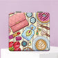Mirroray - Cartoon Print Foldable PU Glass Compact Mirror