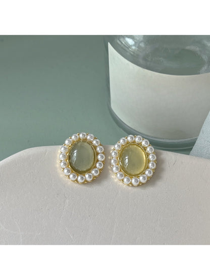 Earedge - Spring Beaded Edge Earrings