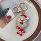 Keypus - Funny Santa Claus Christmas Theme Keychain
