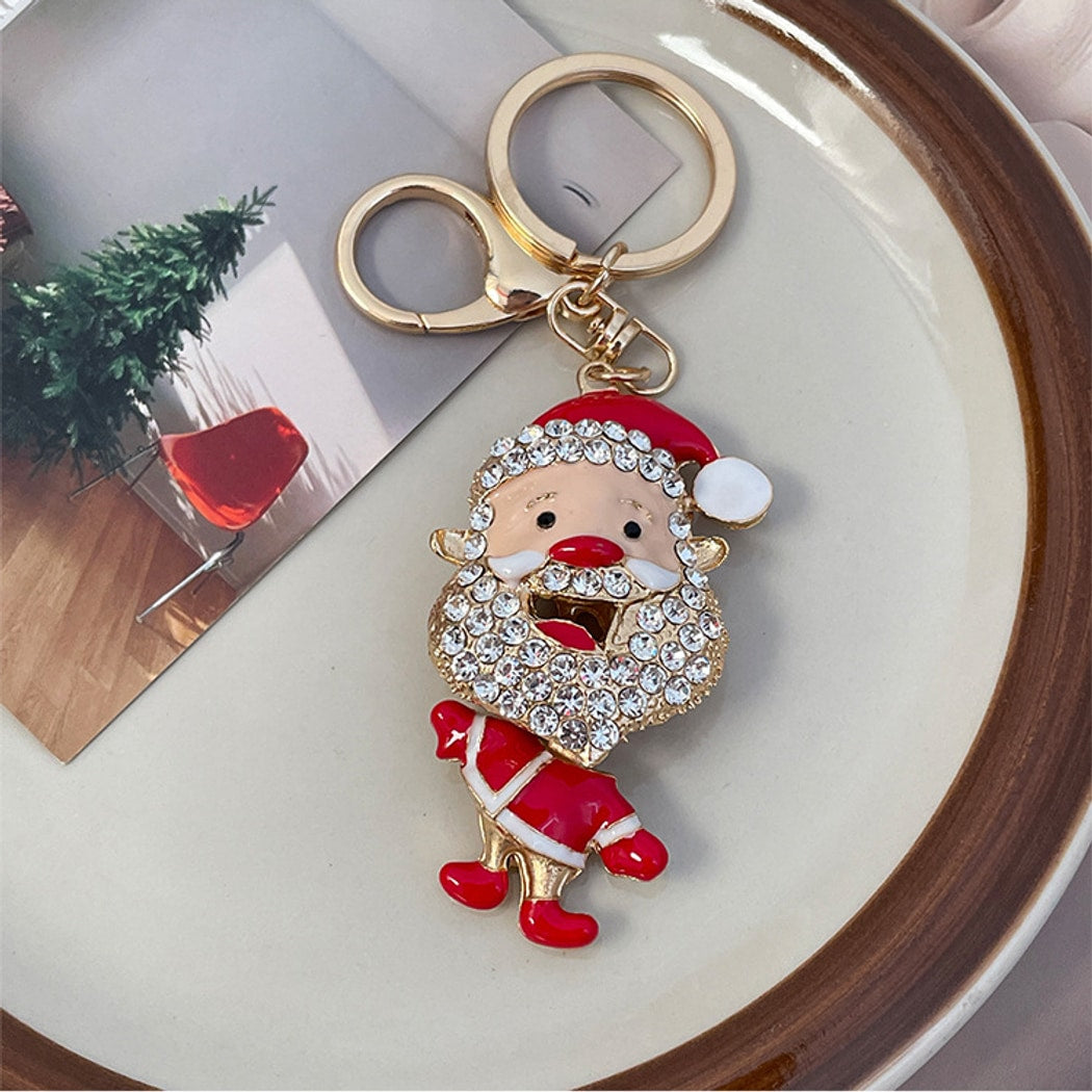 Keypus - Funny Santa Claus Christmas Theme Keychain