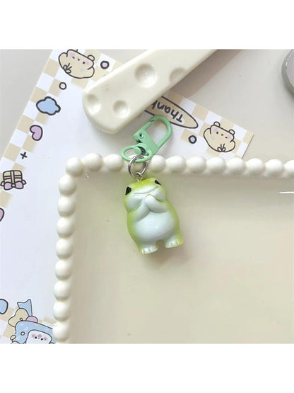 Keypus - Cute Cartoon Frog Bag Charm Alloy Keychain