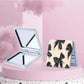 Mirroray - Whimsical Illustrated Square Compact Mirror