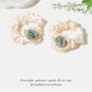 Gifty - Satin Camellia Hair Scrunchies