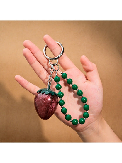 Keypus - Dice and Heart Decorative Bag Charm Keychain