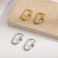 Earedge - Valentine Day Minimalist Hoop Earrings