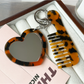 Keypus - Heart Mirror Comb Keychain