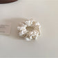 Gifty - Polka Dot Ruffled High Elastic Fabric Scrunchie