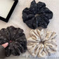 Gifty - Floral Knitted Scrunchie Hair Tie