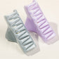 Beau - Marble Pattern Triangular Hair Claw