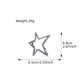 Beau - Y2K Star Outline Geometric Claw Clip