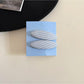 Beau - Classy Blue Plaid Hair Clip