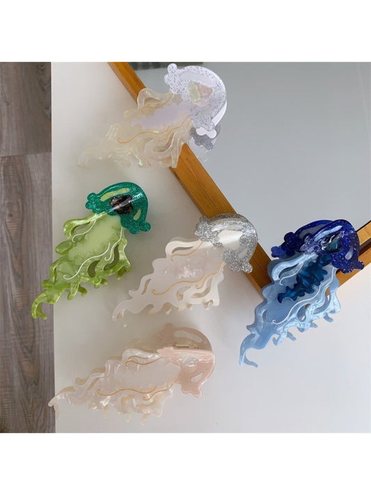 Beau - Acetate Jellyfish Shaped Hair Clip