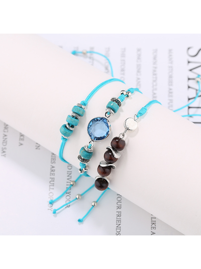 Lovra - Bohemian Beaded Layered Strand Bracelet