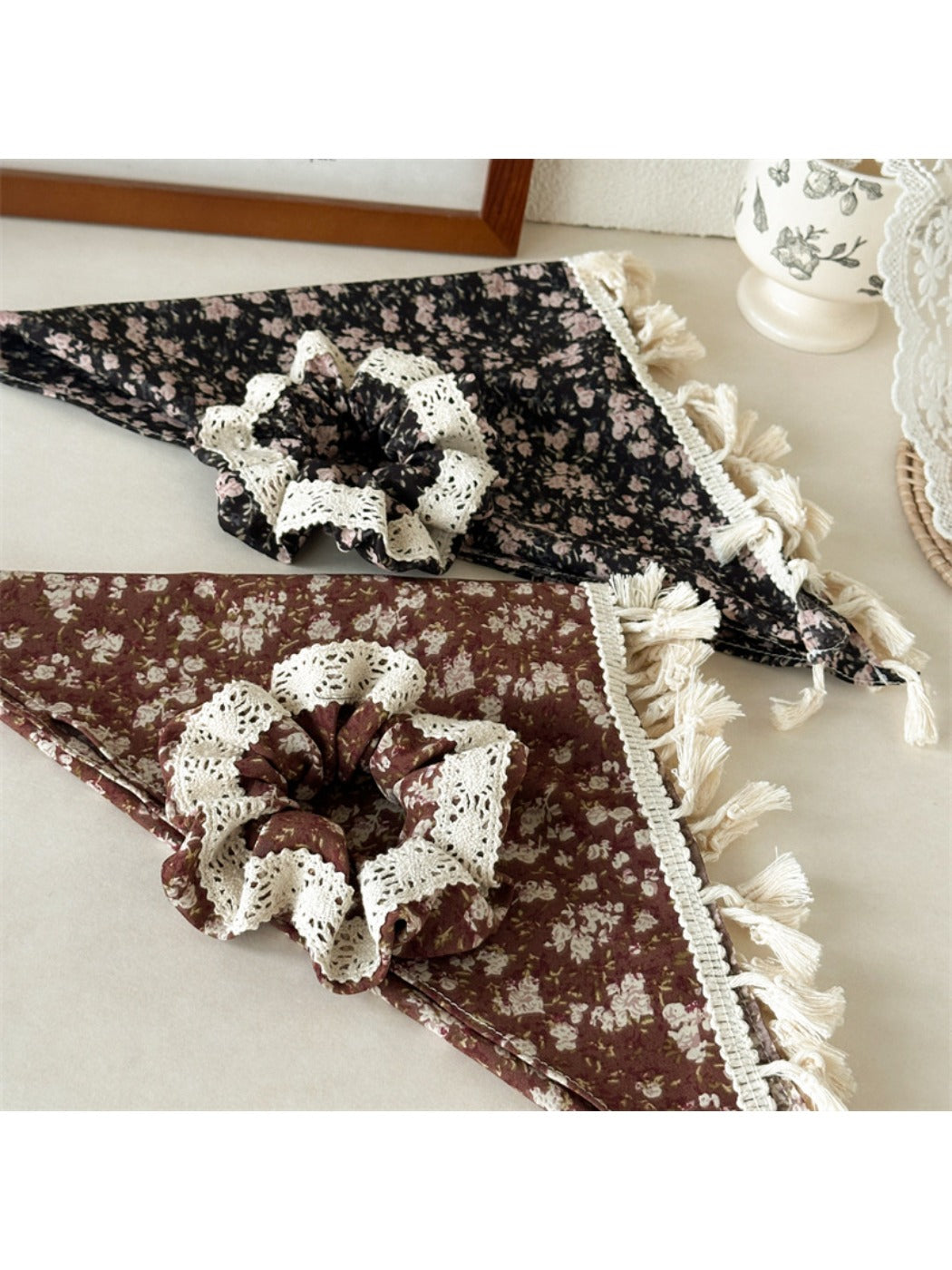 Gifty - Spring Inspired Floral Hair Scrunchie