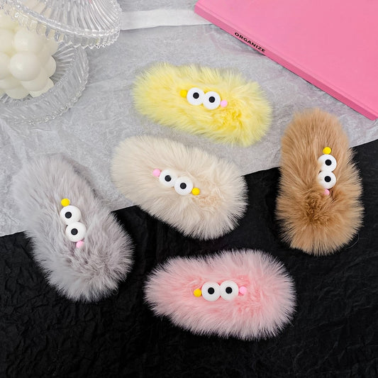 Beau - Funny Cartoon Plush Hair Clip