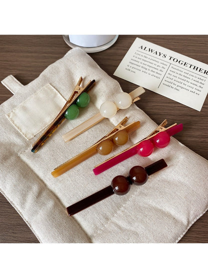 Beau - Sleek Round Hair Clip