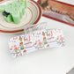 Beau - Sweet Christmas Theme Rectangular Claw Clip