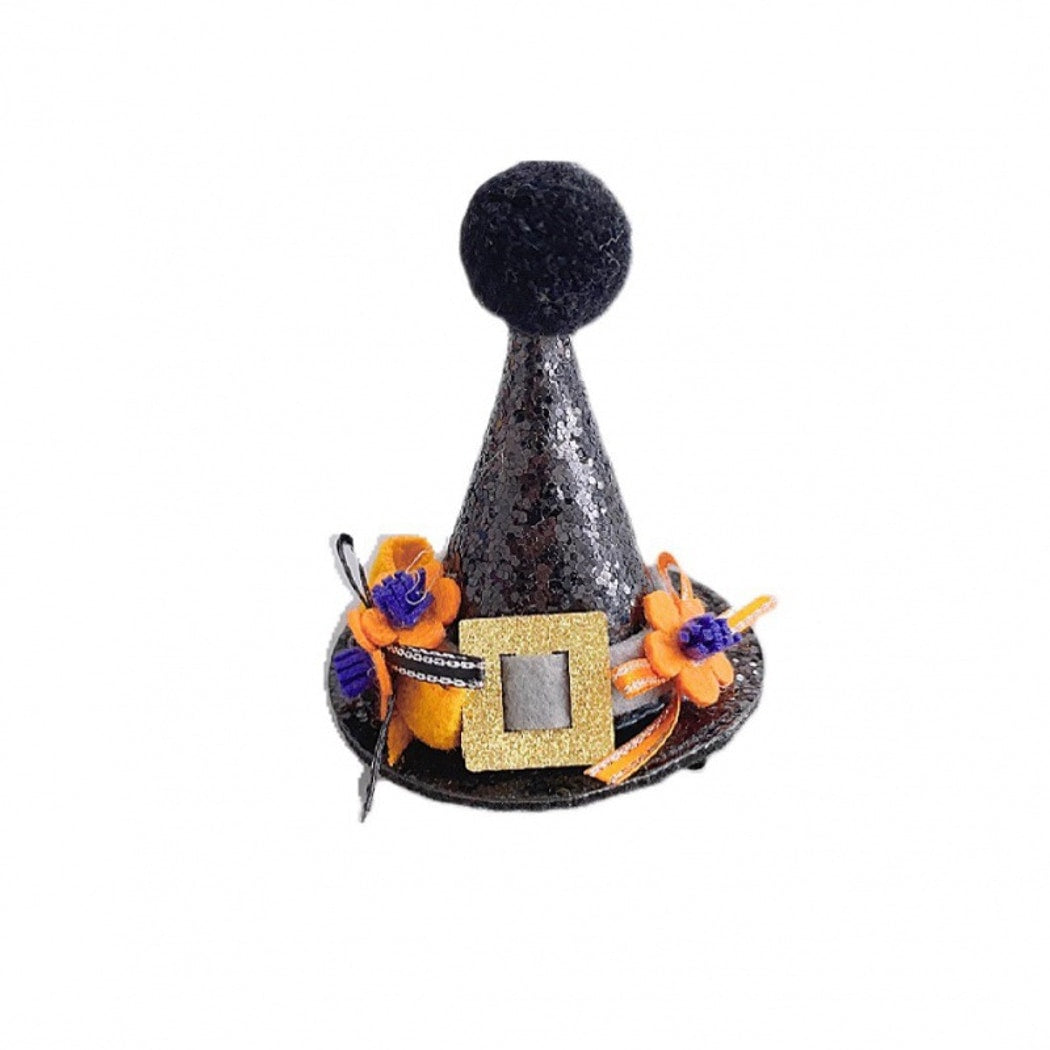 Gifty - Dark Style Halloween Bat Bow Hat Hair Clip