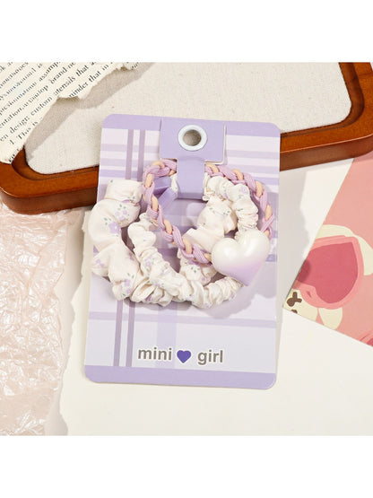 Gifty - Adorable Colorful Hair Tie Set