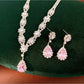Nozari - Water Drop Stud Earrings and Necklace Set