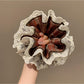 Gifty - Elegant Lace Trimmed Scrunchie