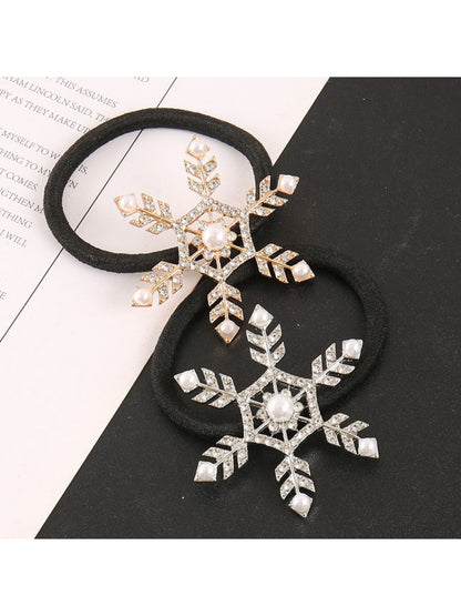 Gifty - Vintage Snowflake Hair Tie