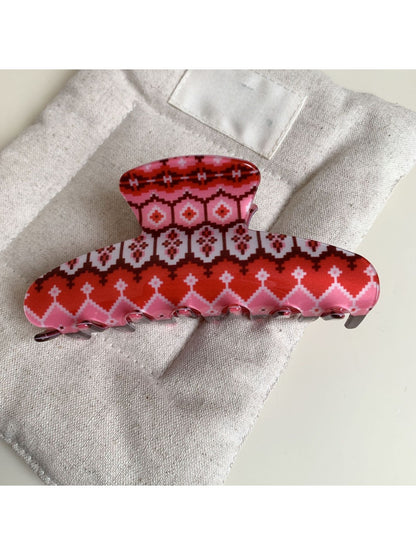 Beau - Elegant Stylish Plaid Hair Clip