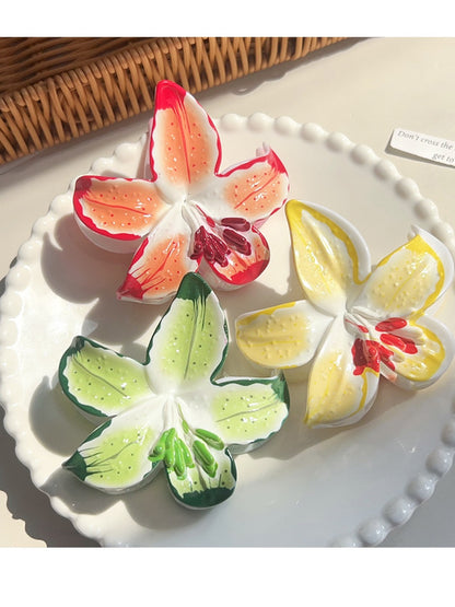 Beau - Colorful Egg Flower Hair Clip