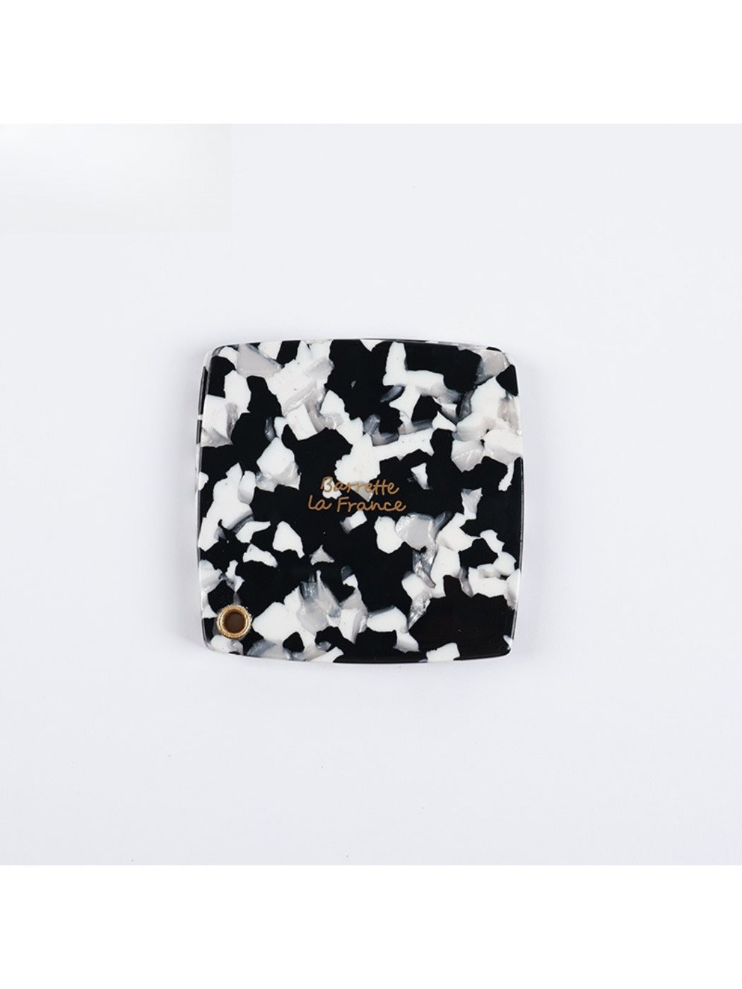 Mirroray - Small Square Mirror of Acetic Acid Plate