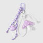 Keypus - Fresh Decorative Mushroom Heart Keychain