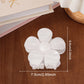 Beau - Muted Marble Floral Design Claw Clip