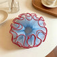 Gifty - Layered Mesh Frill Edge Polyester Scrunchie