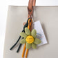 Keypus - Funny Smile Sunflower Keychain