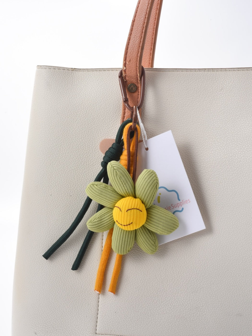 Keypus - Funny Smile Sunflower Keychain