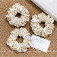 Gifty - Beaux Polka Dot White Hair Ring