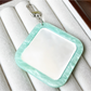 Keypus - Acrylic Square Mirror Bag Charm Keychain