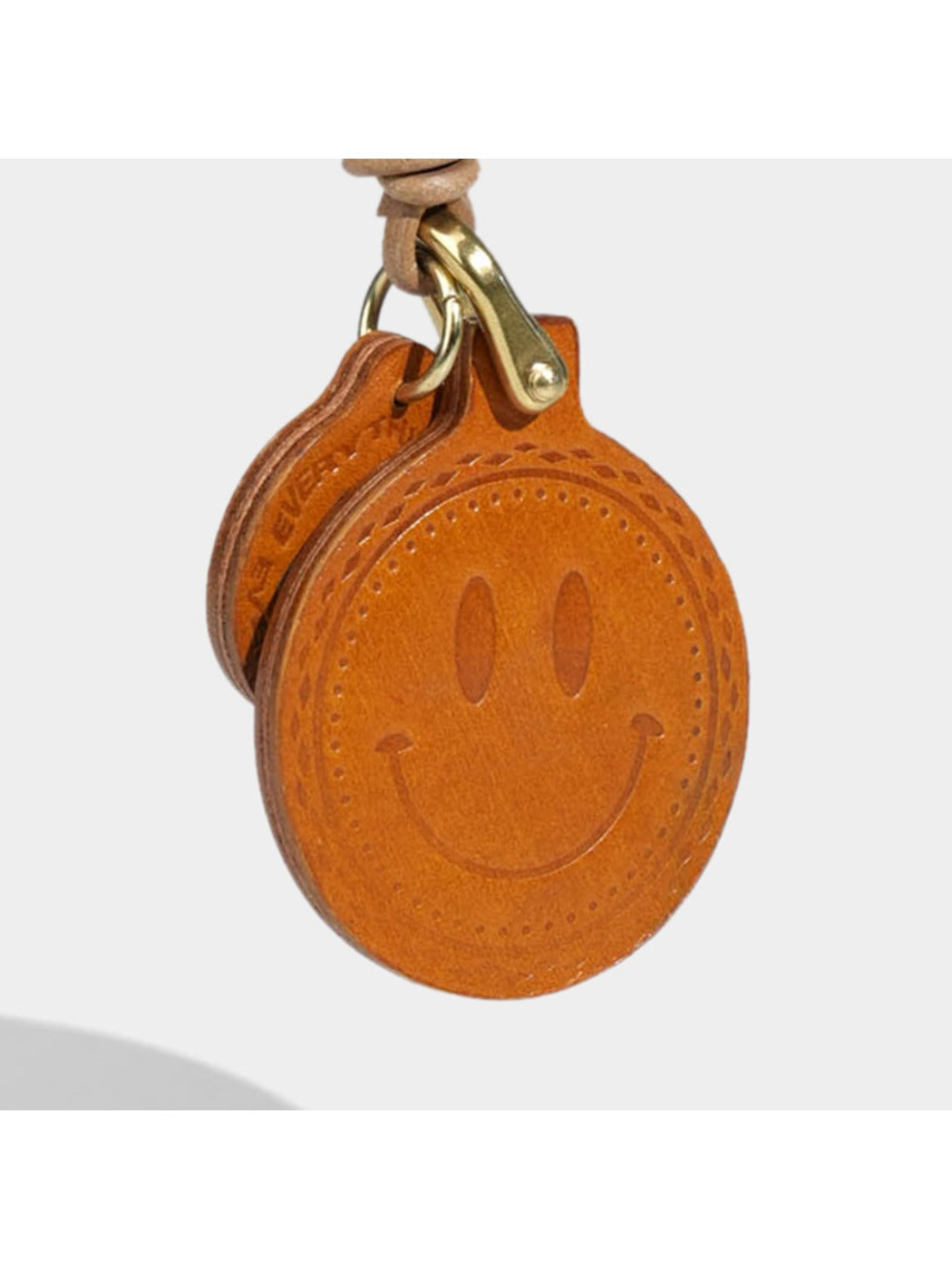 Keypus - Cute Smiley Face-Shaped Charm Keychain