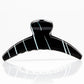 Beau - Minimalist Striped Crescent Hair Claw Clip