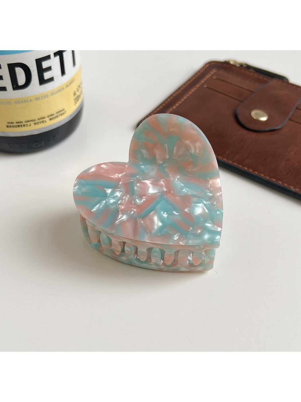 Beau - Double Heart Hair Clip