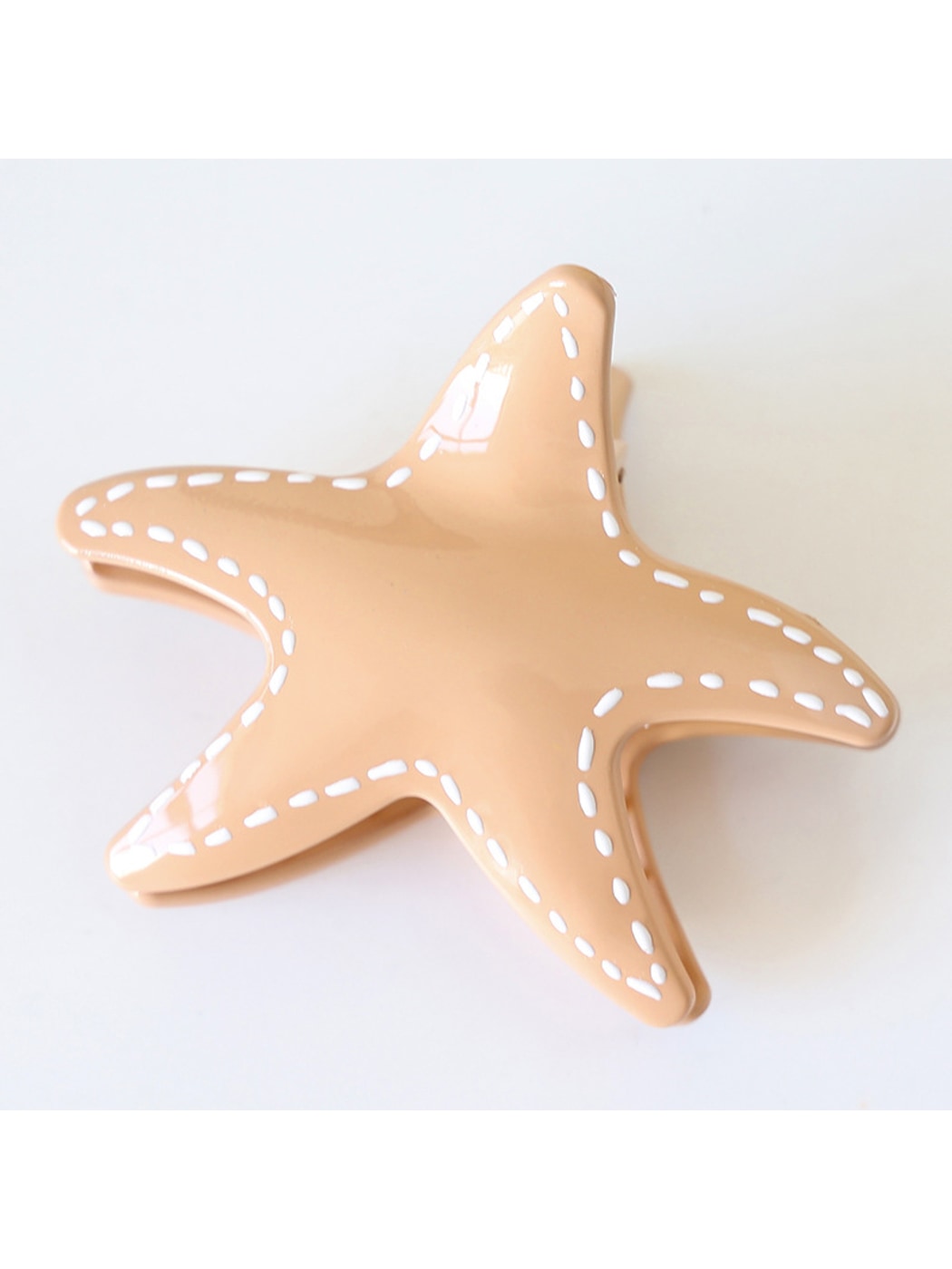 Beau - Starfish Ocean Style Glossy Claw Hair Clip
