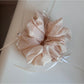 Beau - Polka Dot Ribbon Bow Detail Hair Claw Clip