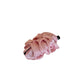Beau - Minimal Pleated Satin Finish Banana Clip