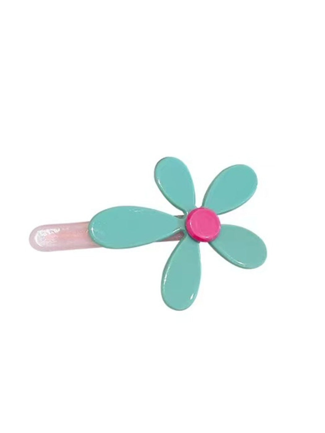 Beau - Floral Bar-Shaped Hair Clip
