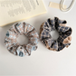 Gifty - Plaid Patchwork Contrast Hair Scrunchie