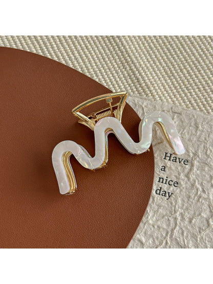 Beau - Wavy Acetate and Alloy Hair Claw Clip