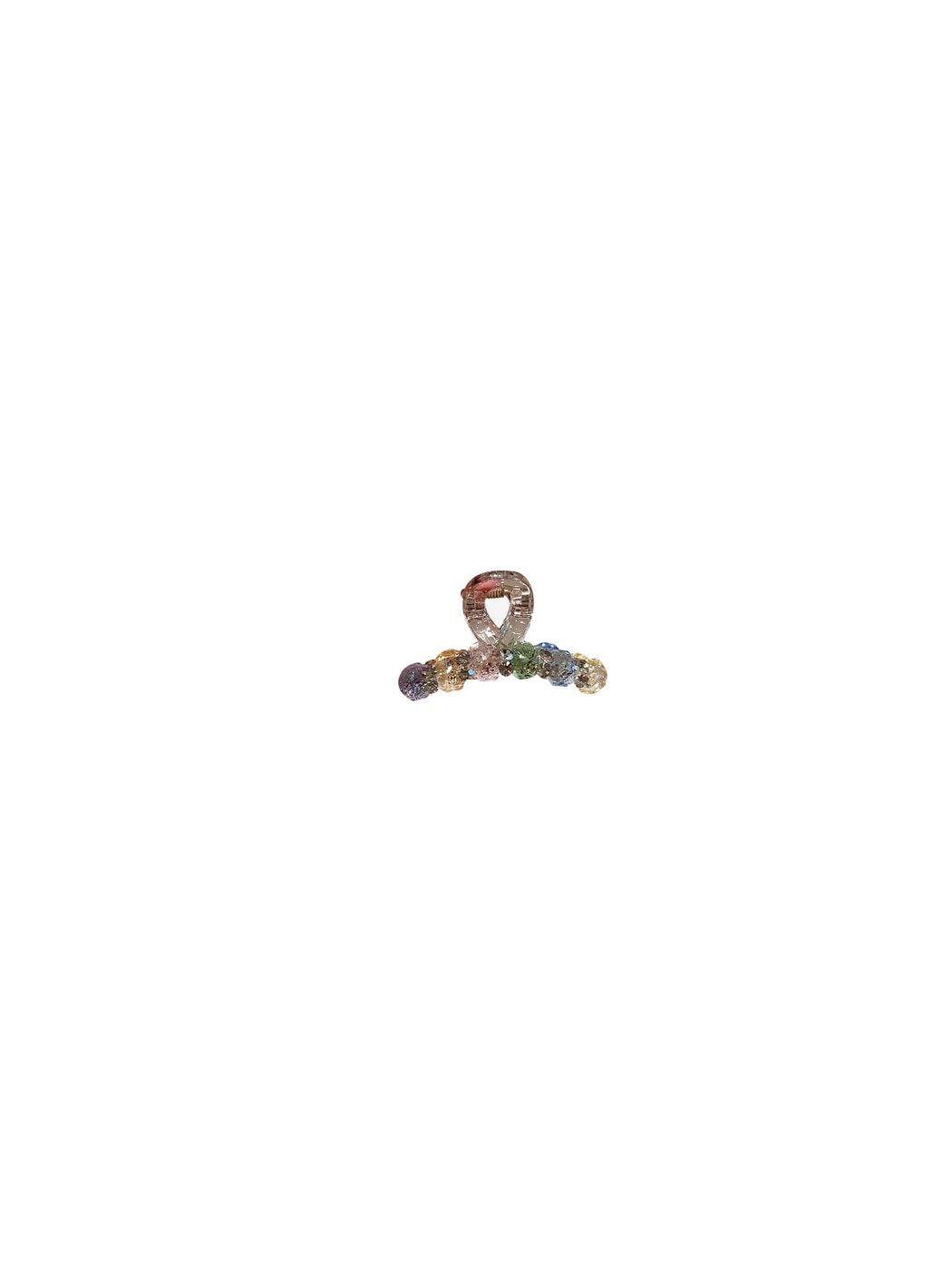Beau - Geometric Acrylic Alloy Decorative Claw Clip