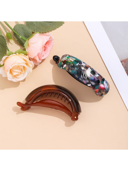 Beau - Vintage Half Round Claw Clip
