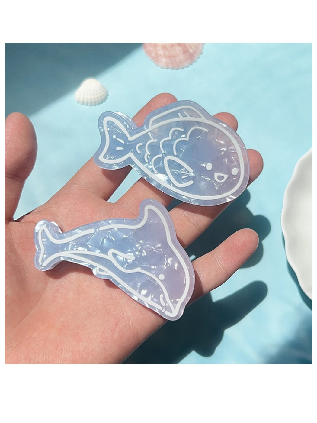 Beau - Blue Ocean Series Hair Clip